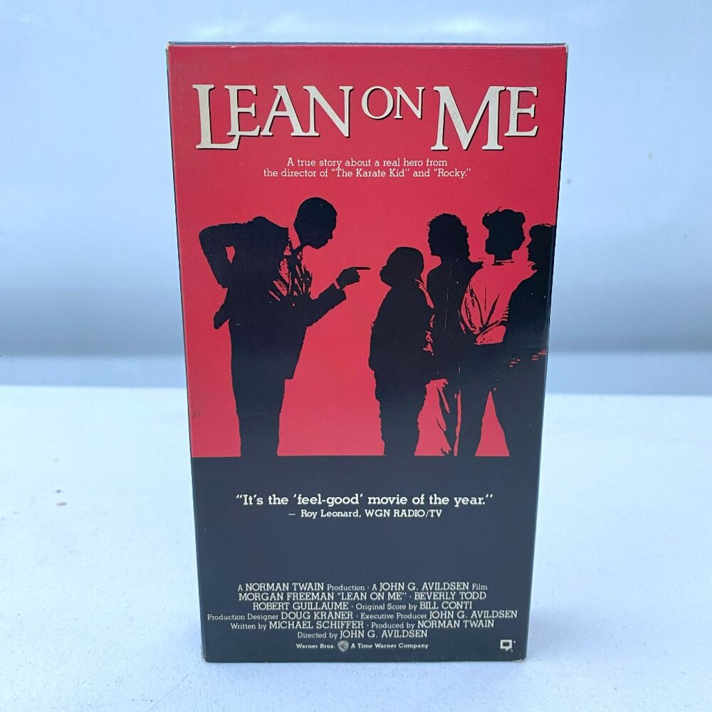 LEAN ON ME 1989 Movie VHS Video Cassette